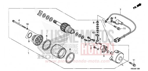 STARTER MOTOR C125AK de 2019